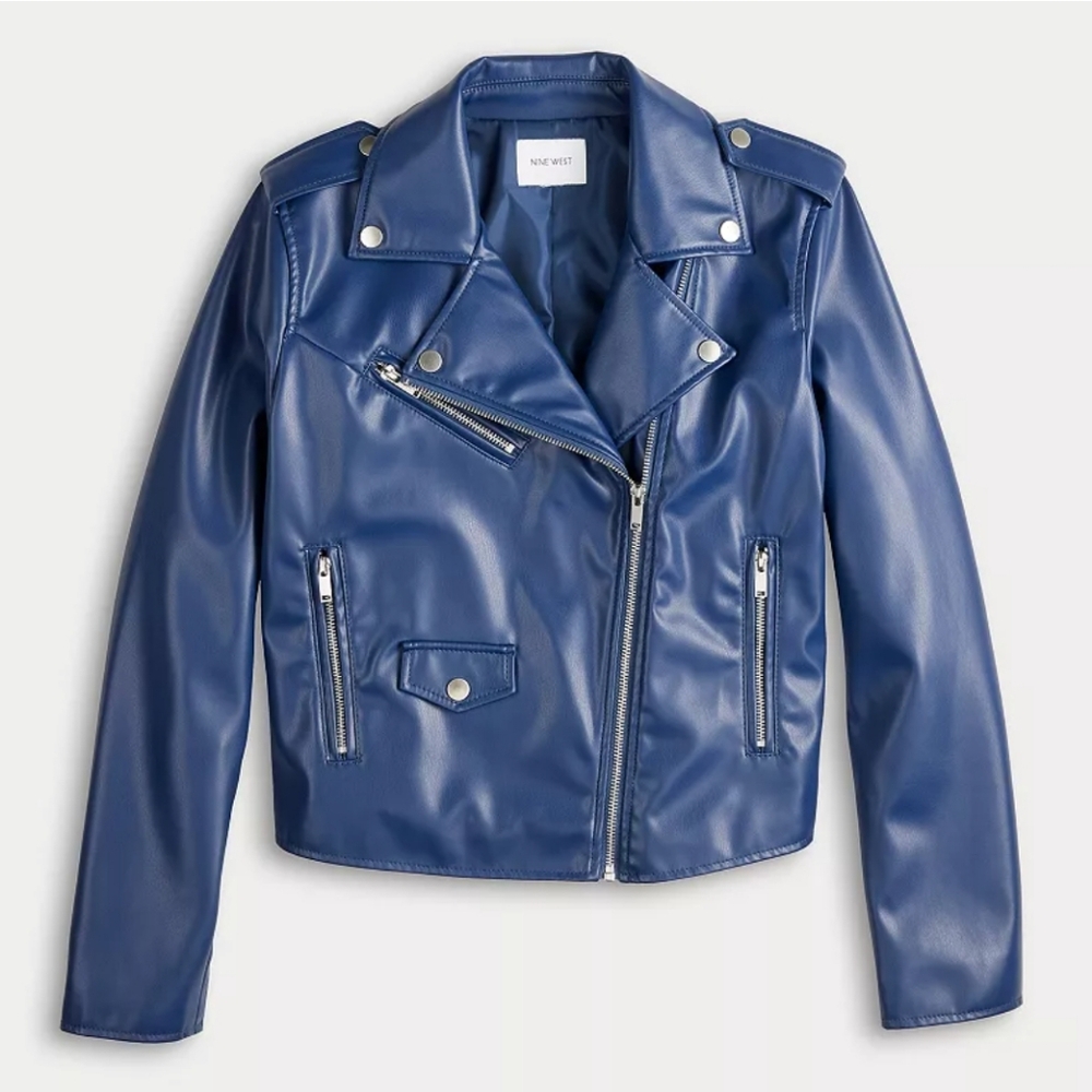 NINE WEST | Black Motto Jacket - Picture 2 of 6